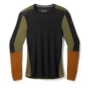 Smartwool Mens Intraknit Thermal Merino Colorblock Crew Base Layer Top