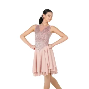 205 Figure Skating Blush Ballgown Dress