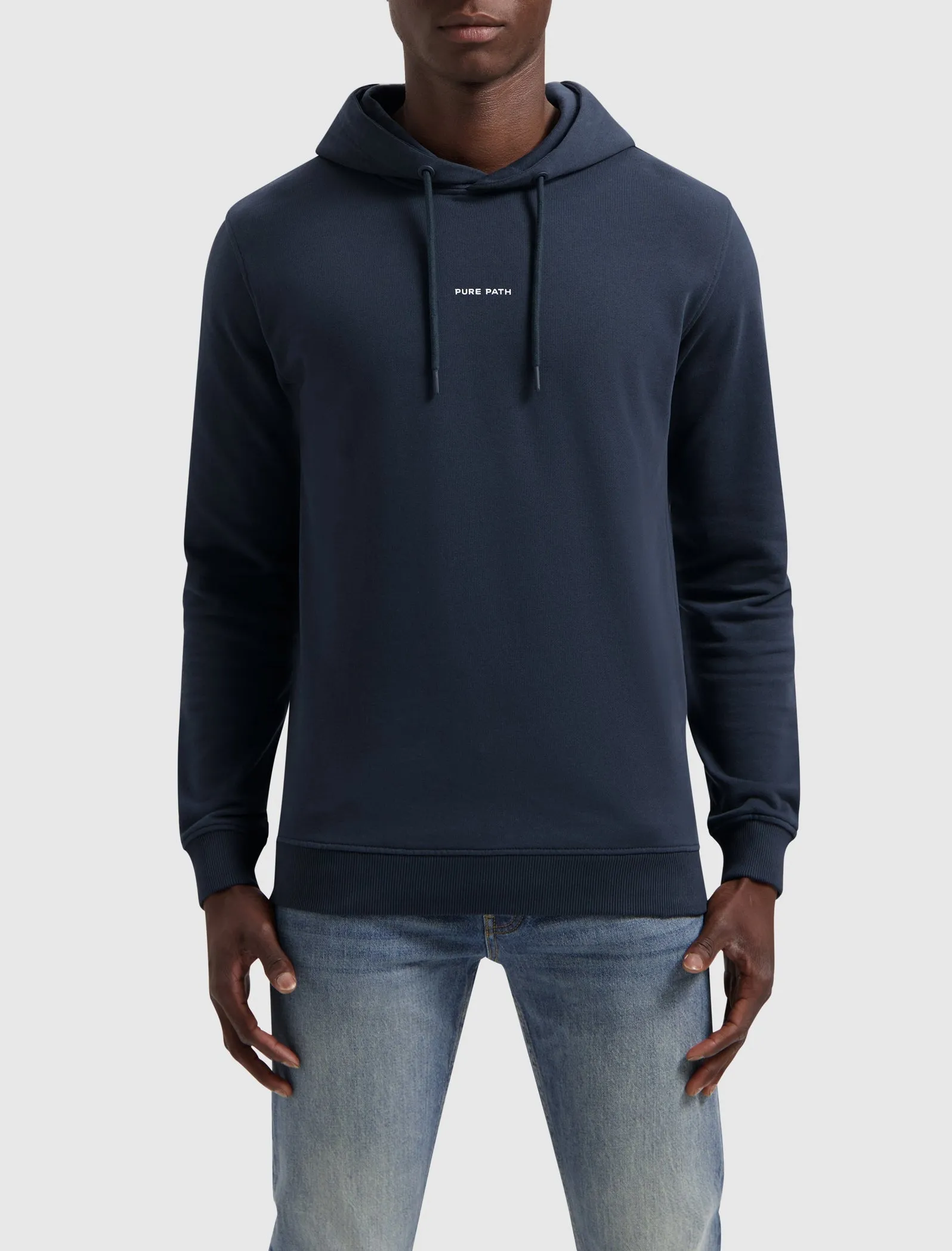 A New Era Moon Hoodie | Navy