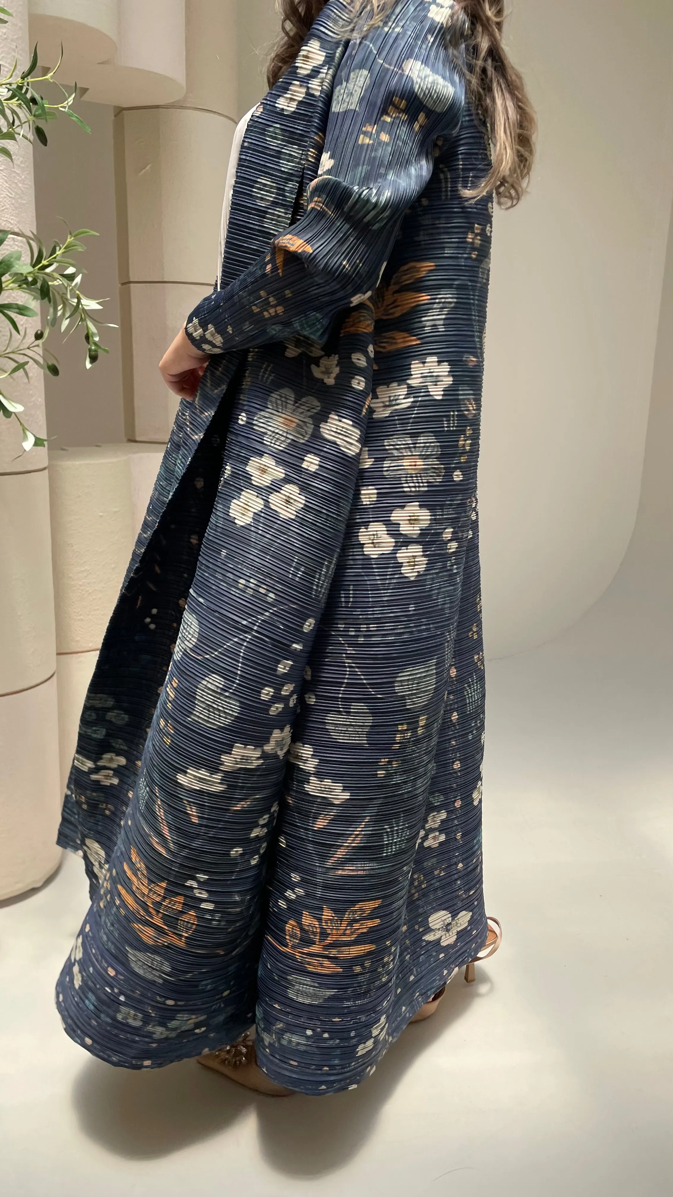 Abaya Floral Print