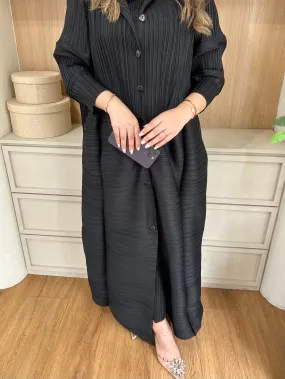 Abaya  With Circular Folds