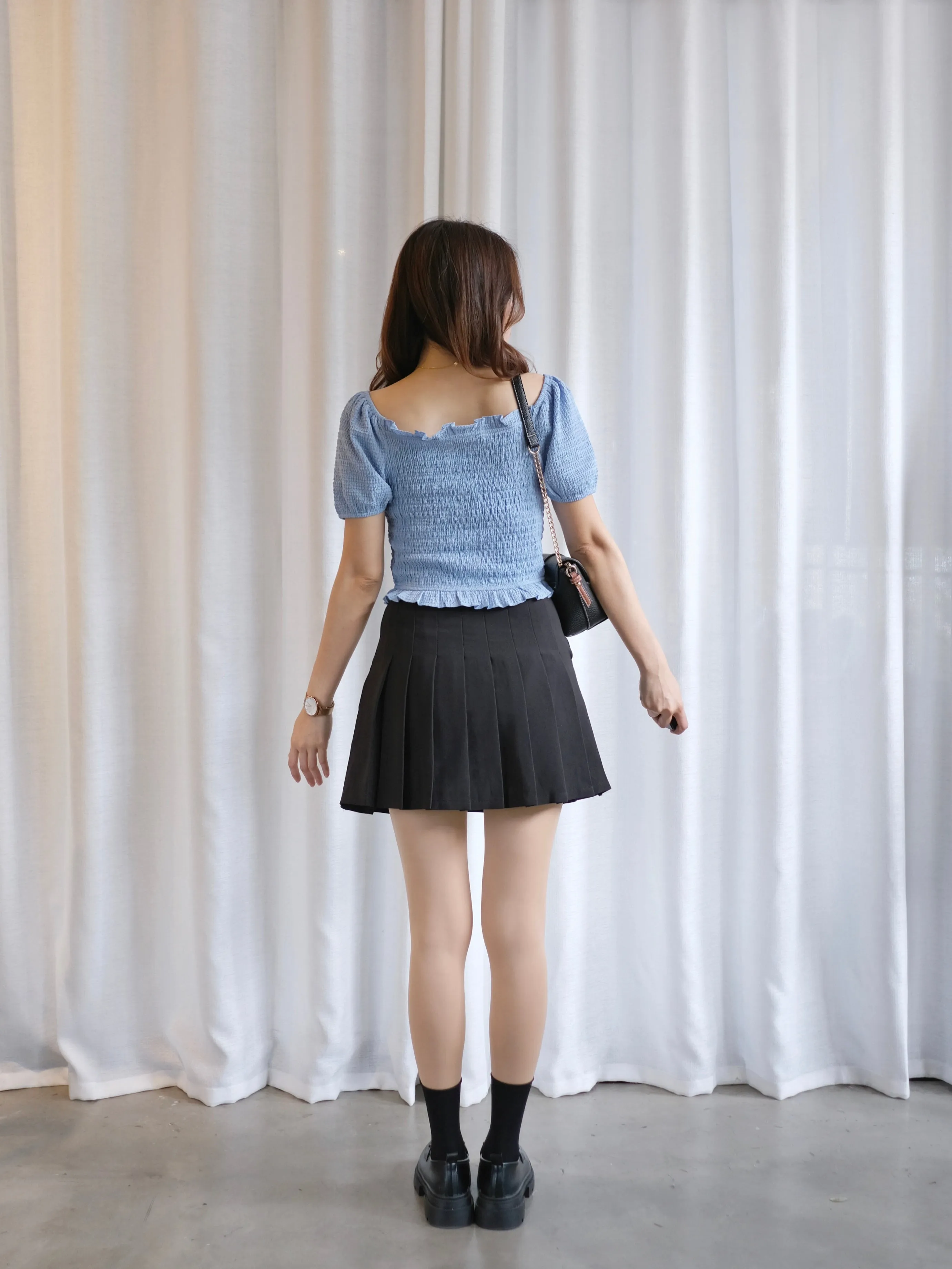 ACEWIN Pleated Mini Skirt (Size S-L) 601290