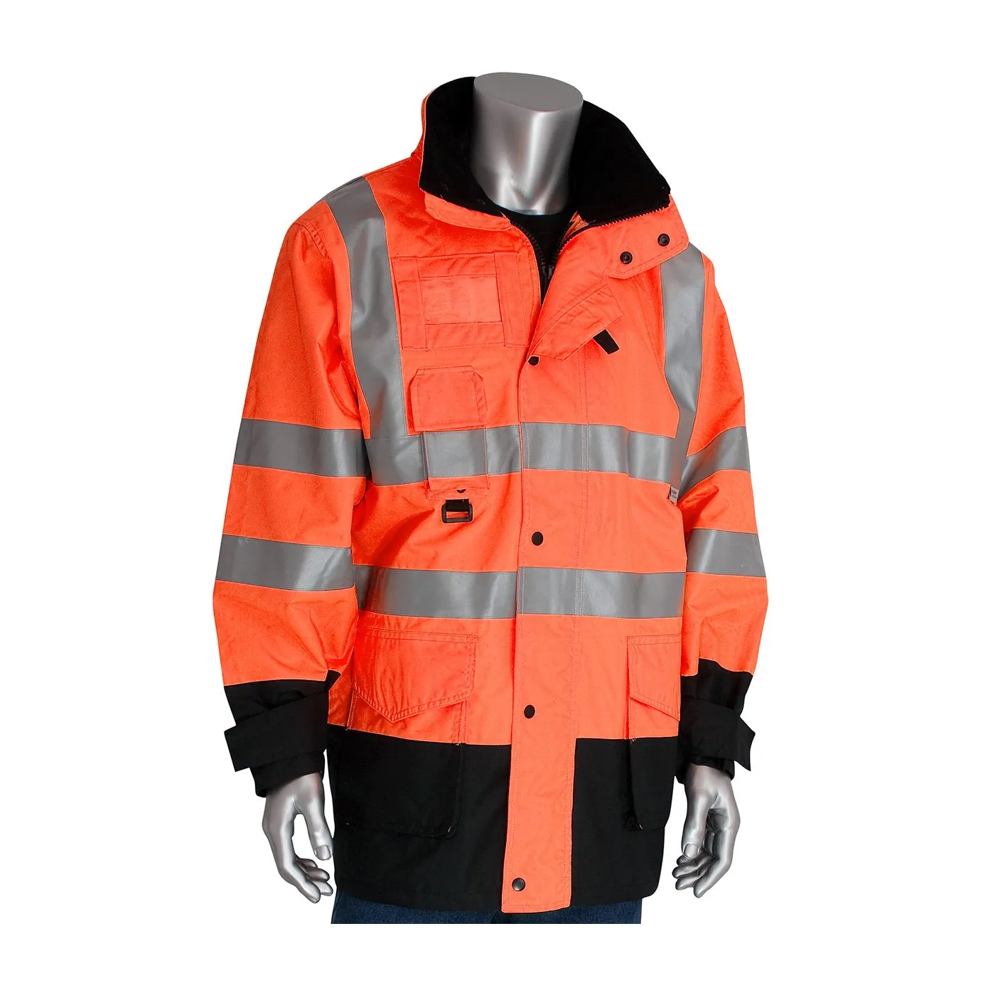 All Conditions Coat with Inner Jacket and Vest Combination