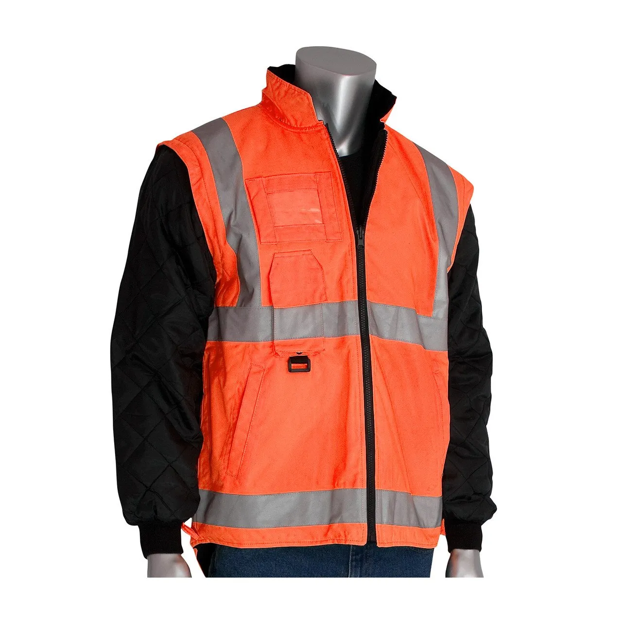 All Conditions Coat with Inner Jacket and Vest Combination