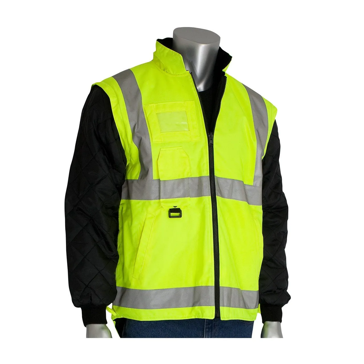 All Conditions Coat with Inner Jacket and Vest Combination