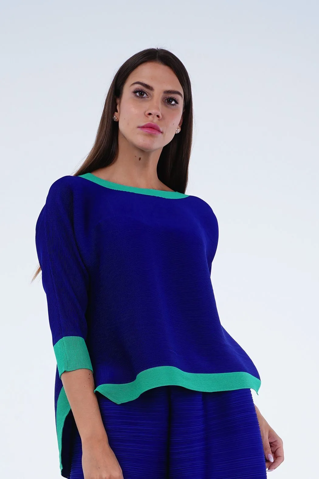 Angeline Crew Neck Long Sleeve Top