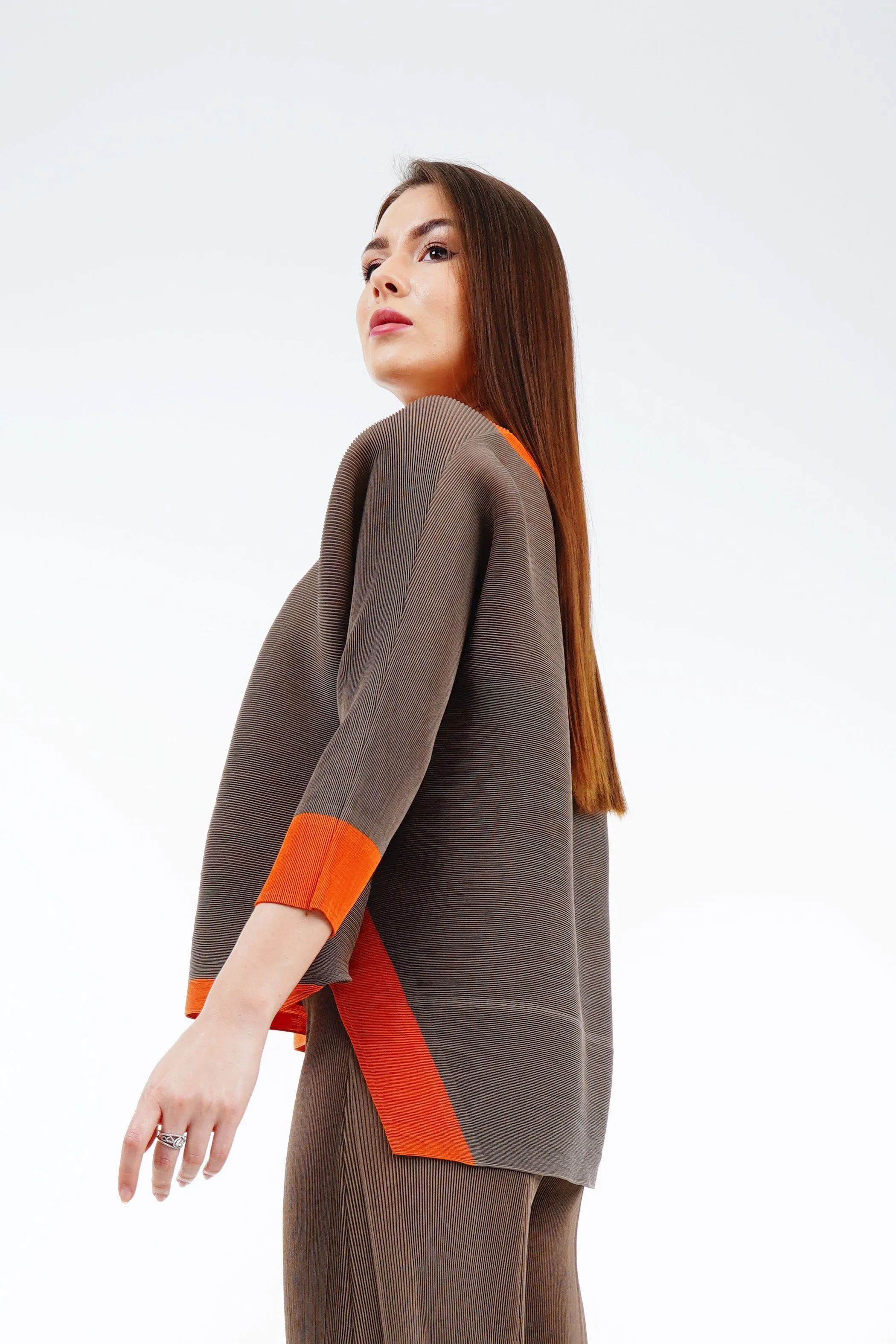 Angeline Crew Neck Long Sleeve Top