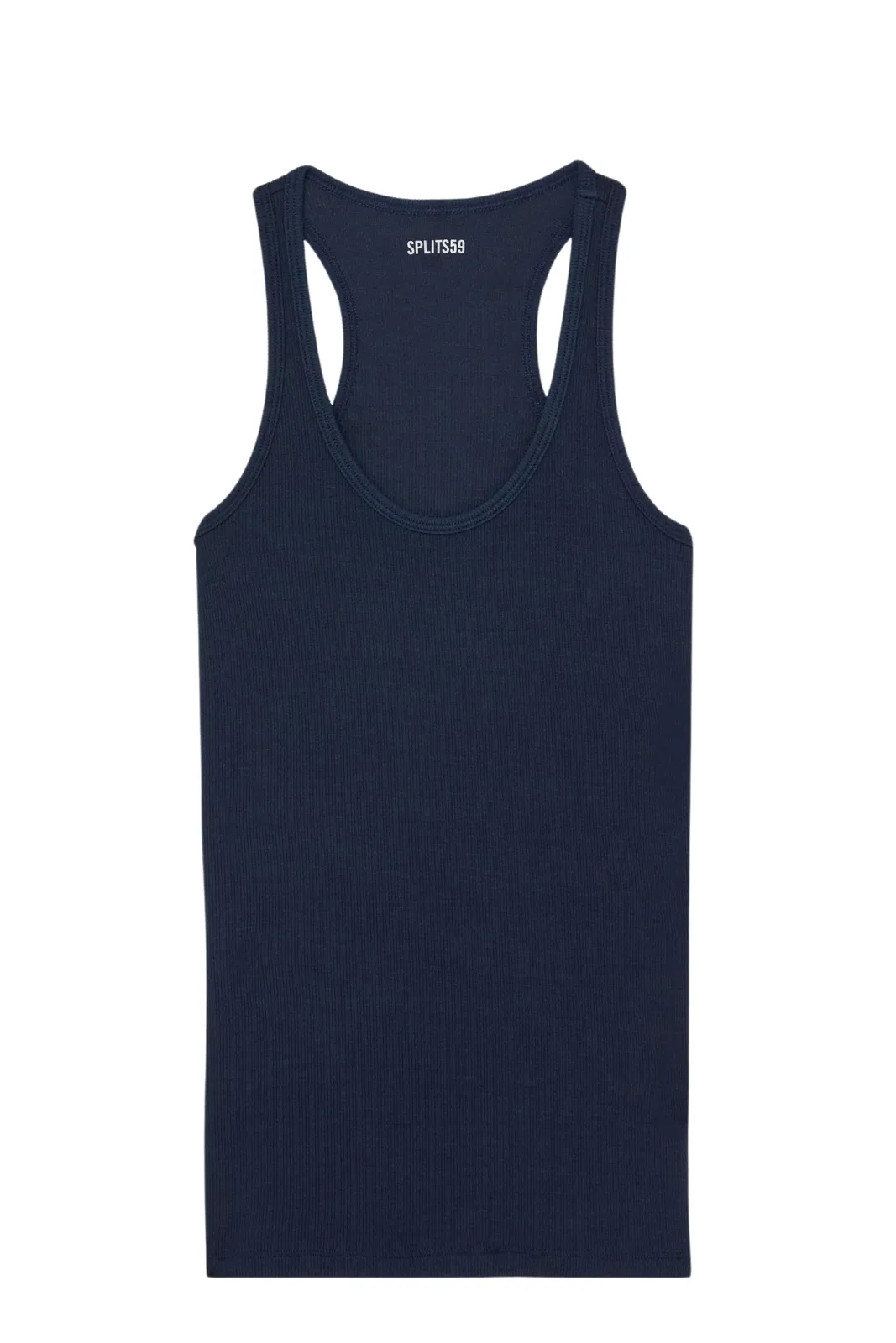 Ashby Rib Tank , Indigo