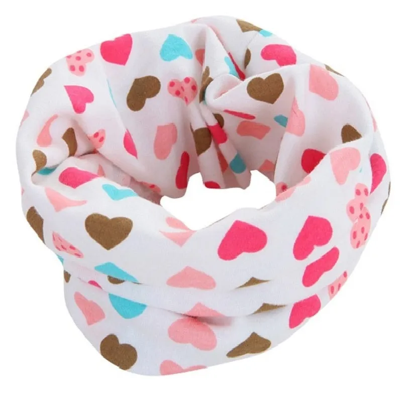 Autumn Kids Scarf Cotton Baby Scarf Winter Spring Boys Girls Scarves Infant Neck Ring Collar Children Neckerchief