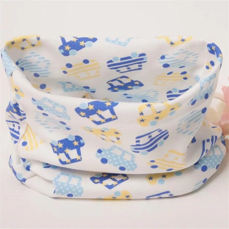 Autumn Kids Scarf Cotton Baby Scarf Winter Spring Boys Girls Scarves Infant Neck Ring Collar Children Neckerchief