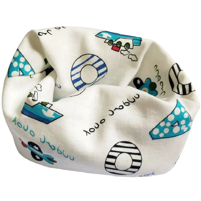 Autumn Kids Scarf Cotton Baby Scarf Winter Spring Boys Girls Scarves Infant Neck Ring Collar Children Neckerchief