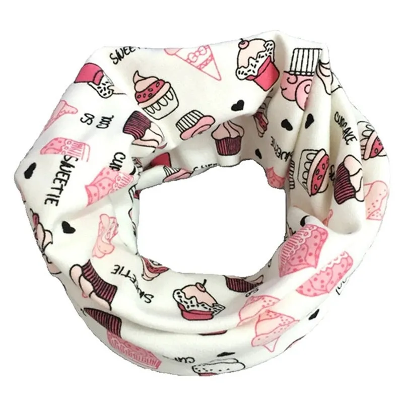 Autumn Kids Scarf Cotton Baby Scarf Winter Spring Boys Girls Scarves Infant Neck Ring Collar Children Neckerchief