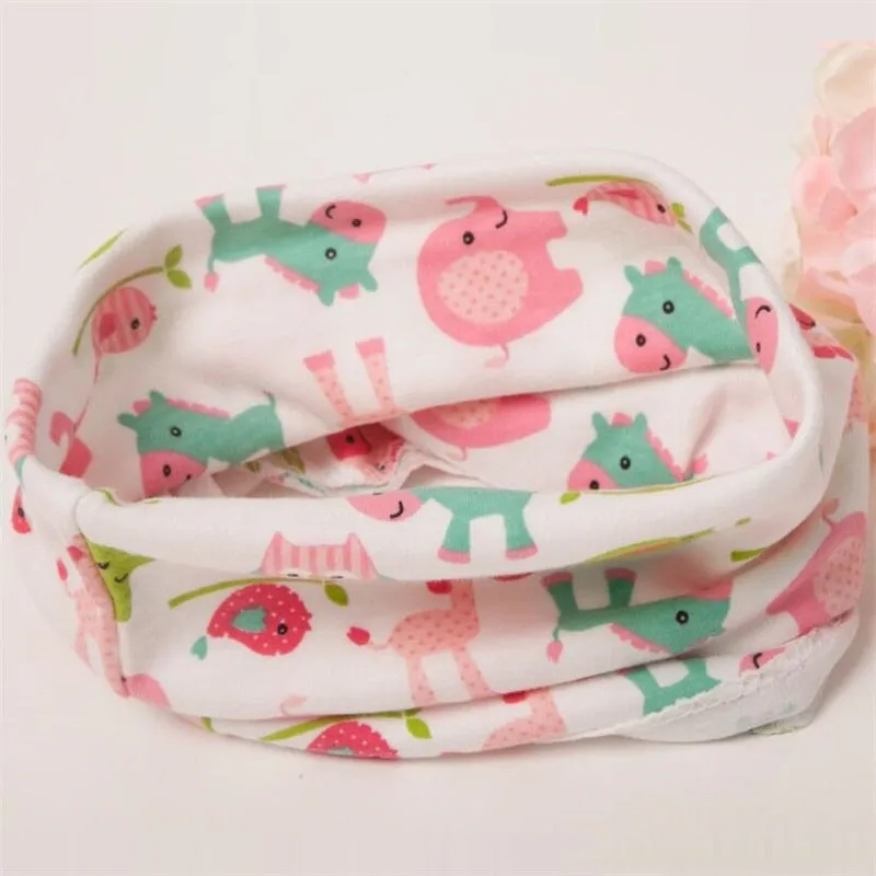 Autumn Kids Scarf Cotton Baby Scarf Winter Spring Boys Girls Scarves Infant Neck Ring Collar Children Neckerchief