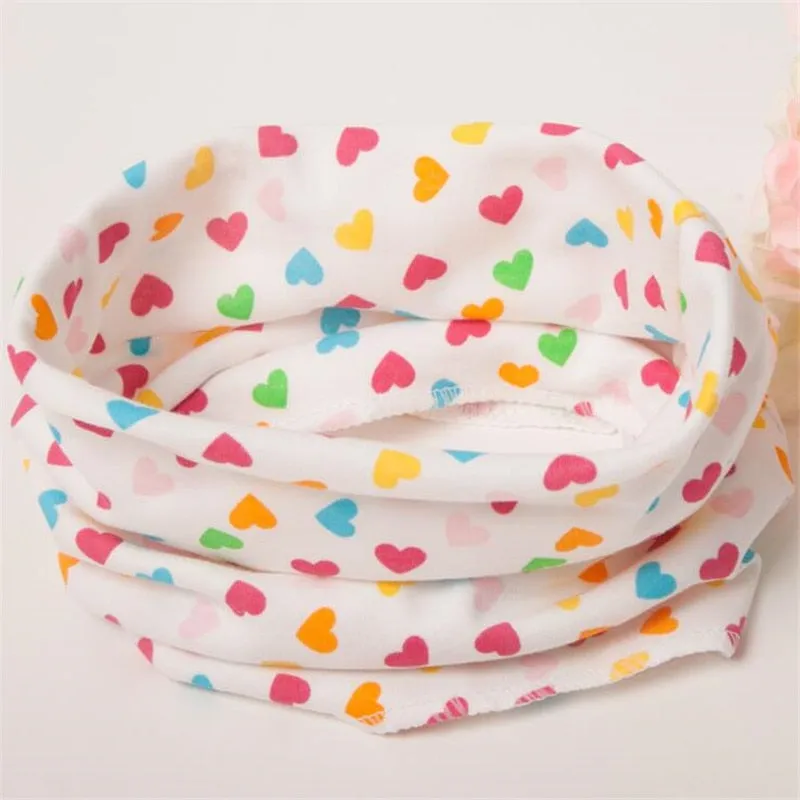 Autumn Kids Scarf Cotton Baby Scarf Winter Spring Boys Girls Scarves Infant Neck Ring Collar Children Neckerchief