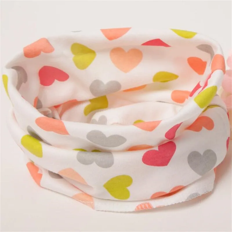 Autumn Kids Scarf Cotton Baby Scarf Winter Spring Boys Girls Scarves Infant Neck Ring Collar Children Neckerchief