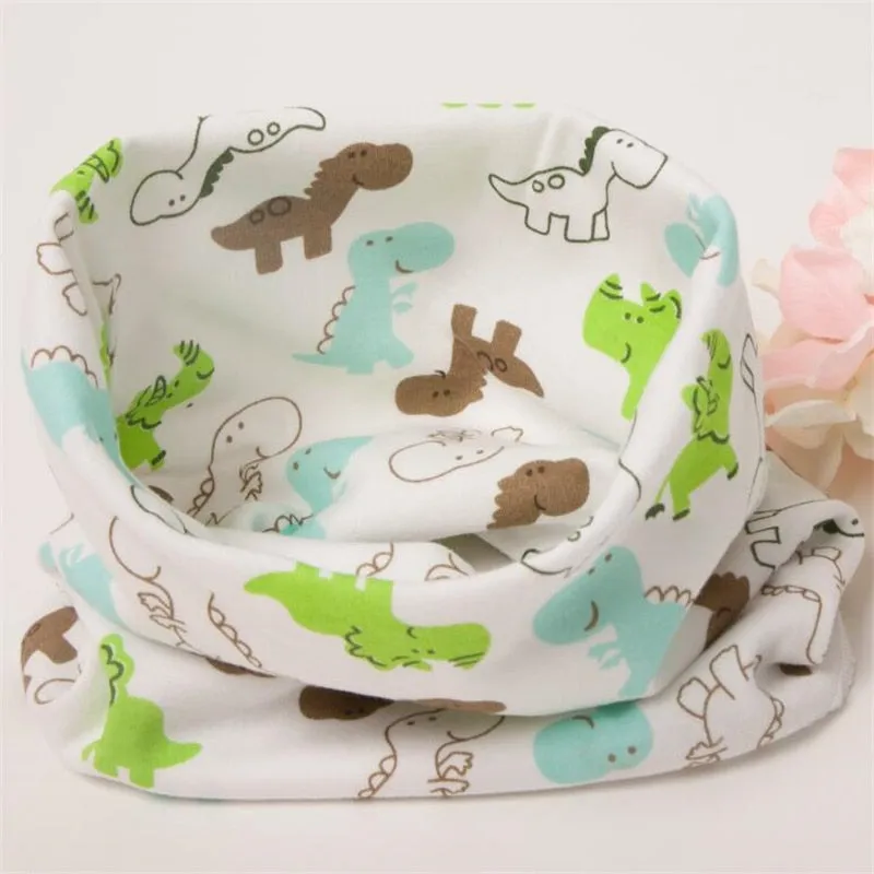 Autumn Kids Scarf Cotton Baby Scarf Winter Spring Boys Girls Scarves Infant Neck Ring Collar Children Neckerchief