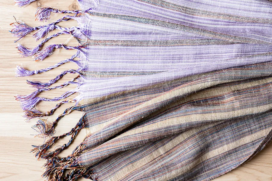 Bailey Silk   Linen Scarf