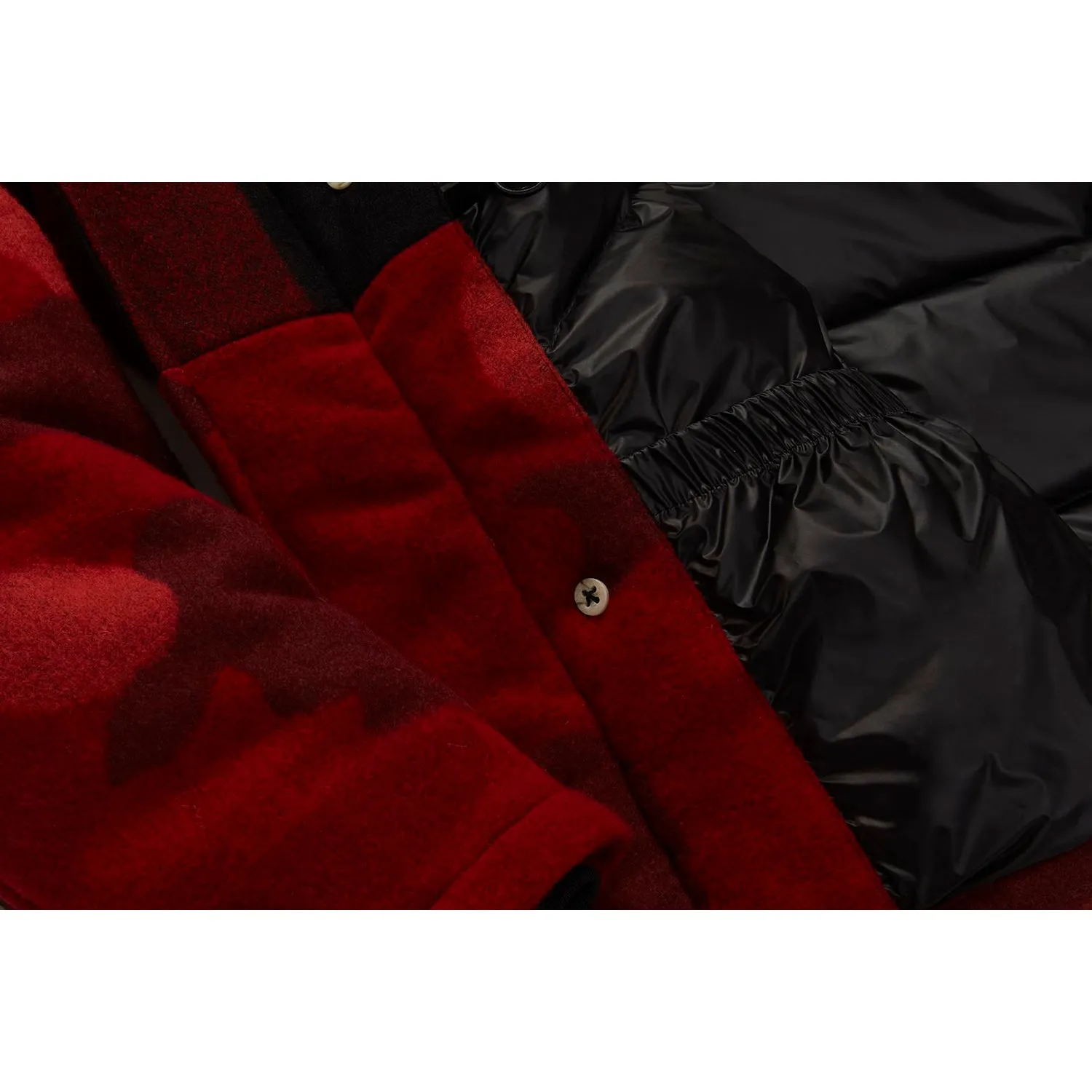 BAPE X WOOLRICH ARCTIC PARKA MENS