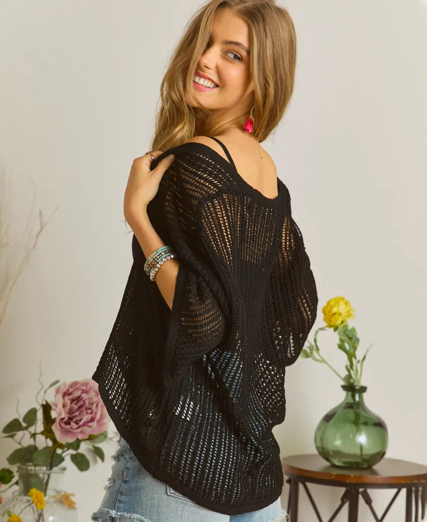 Black Kylee Cardigan