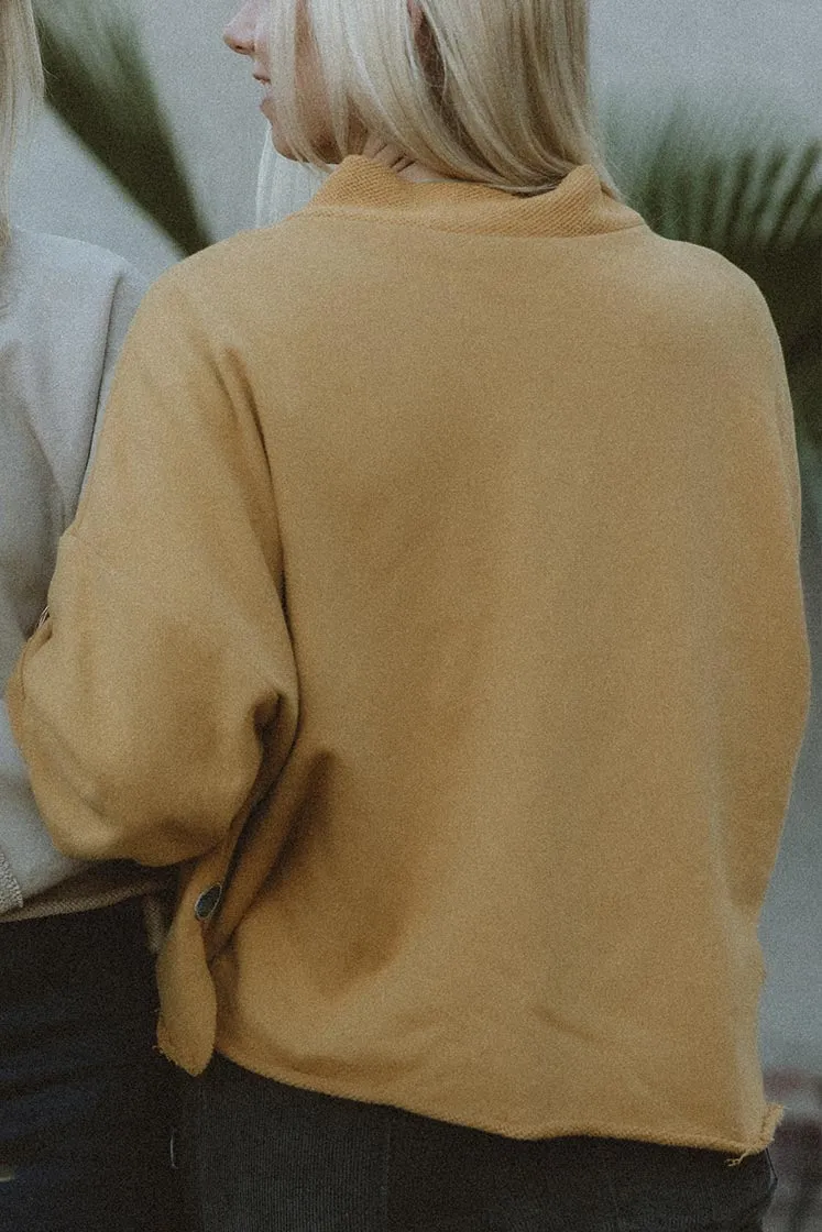 Boxy Long Sleeve - Marigold