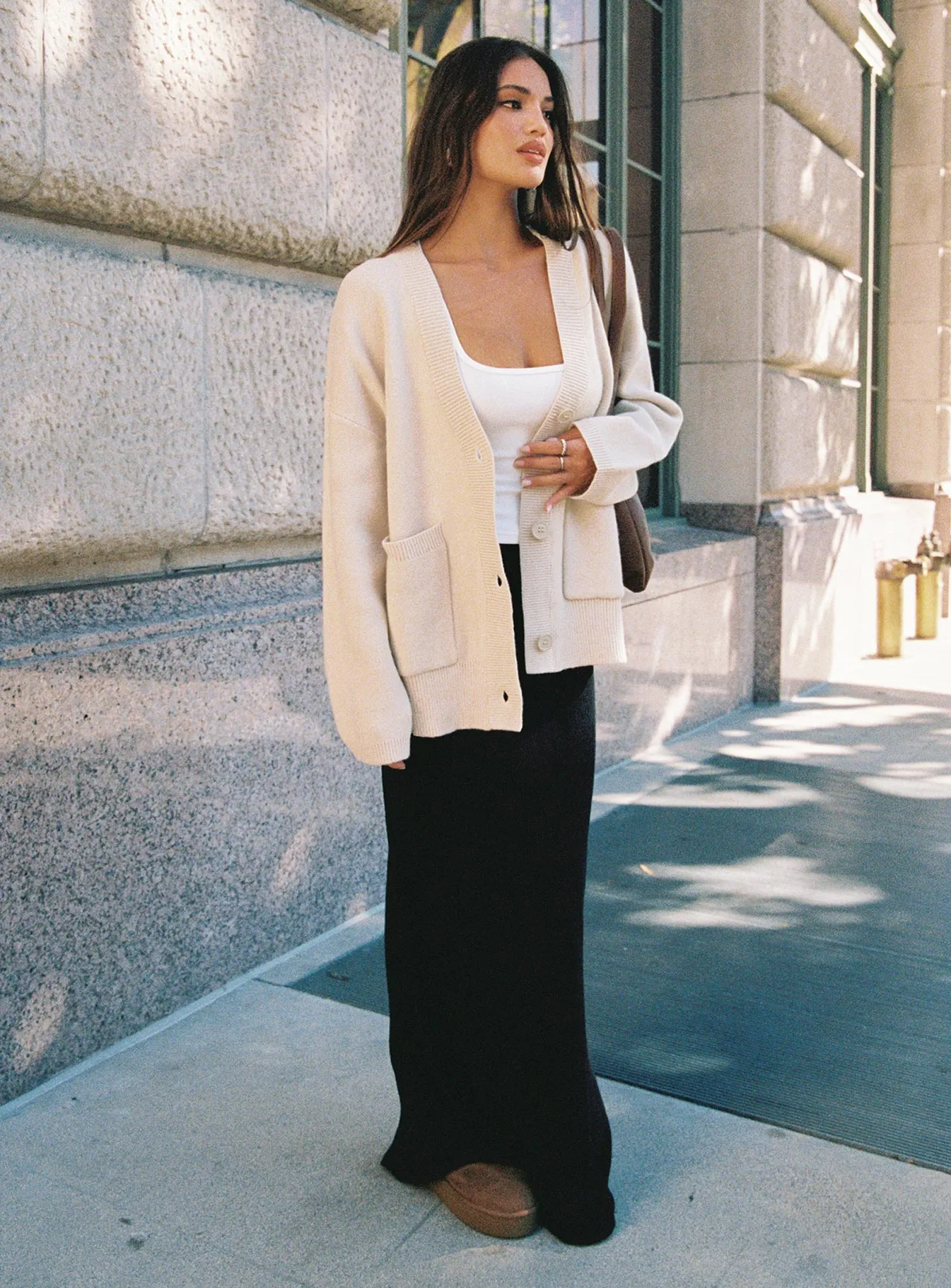 Burke Cardigan Cream