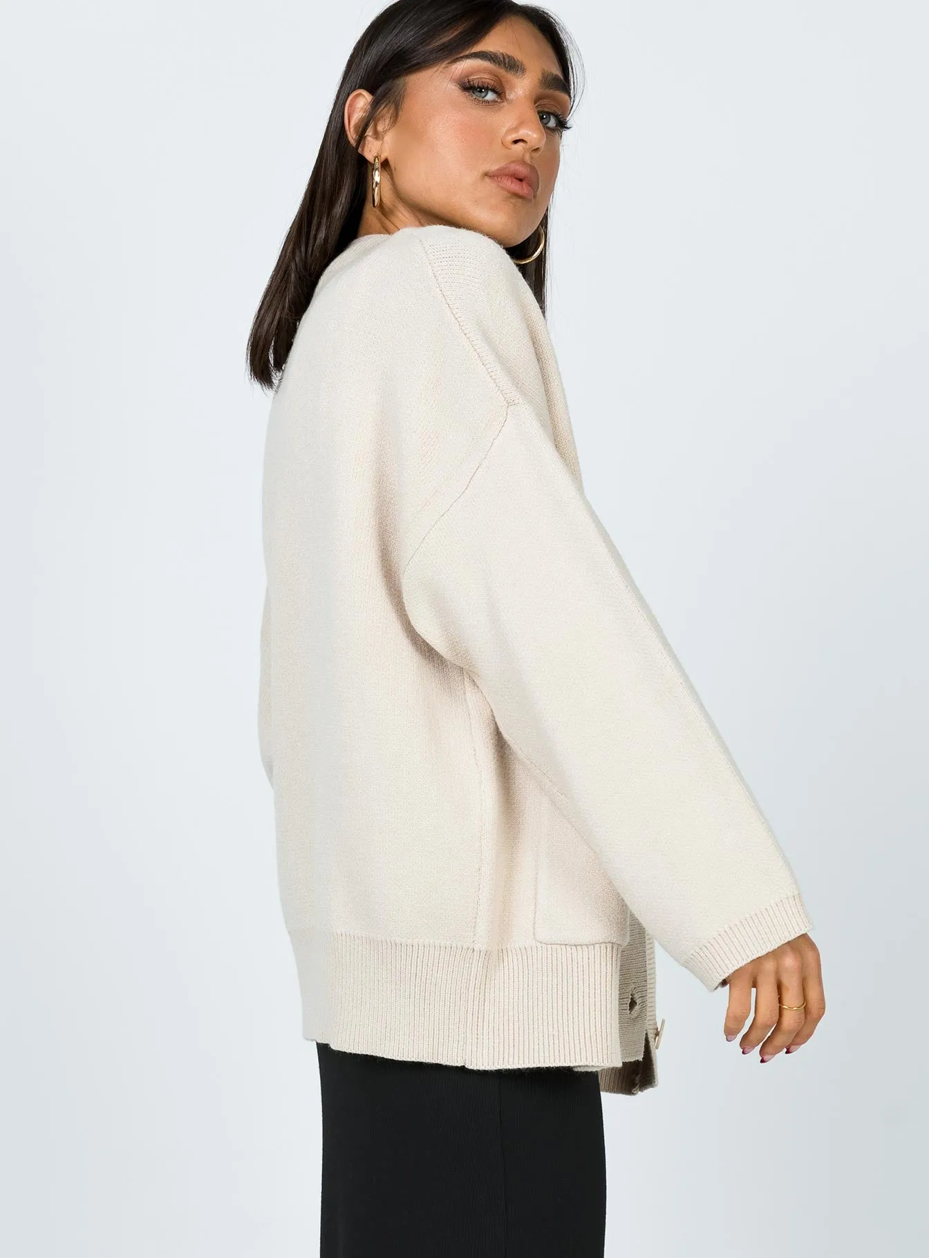 Burke Cardigan Cream