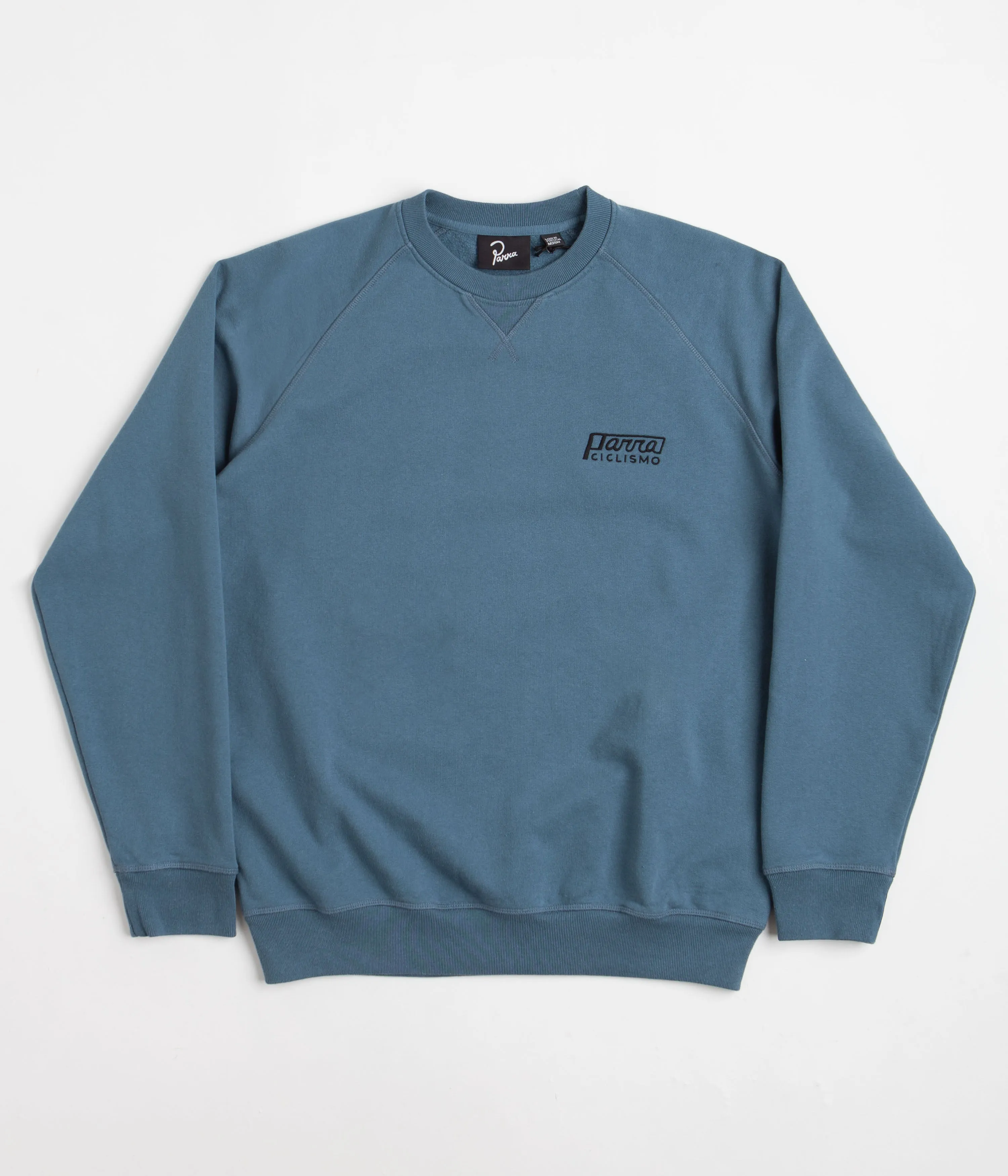 by Parra Ciclismo Crewneck Sweatshirt - Teal