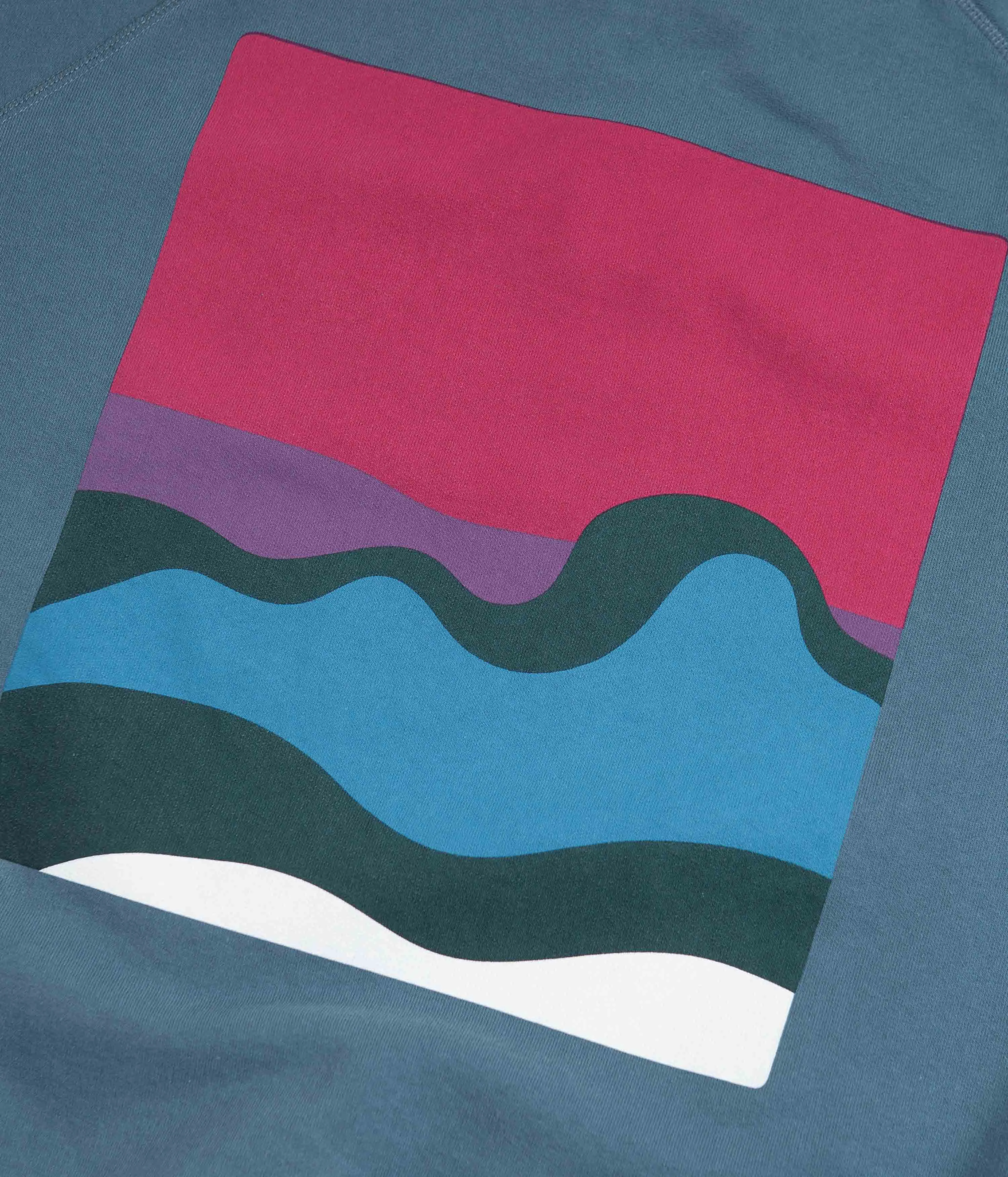 by Parra Ciclismo Crewneck Sweatshirt - Teal