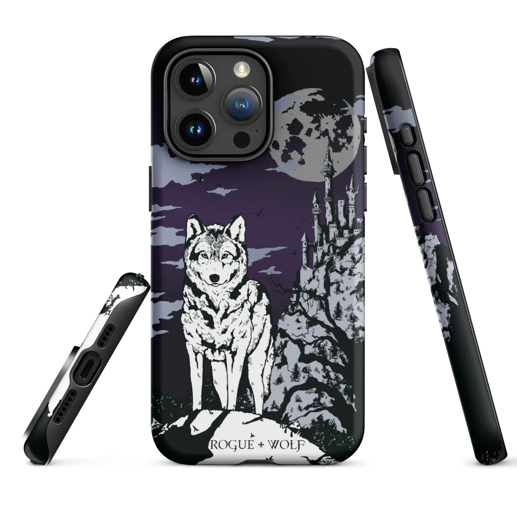 Castle Whitewolf Tough Phone Case for iPhone - Shockproof Anti-scratch Goth Witchy Phone Cover