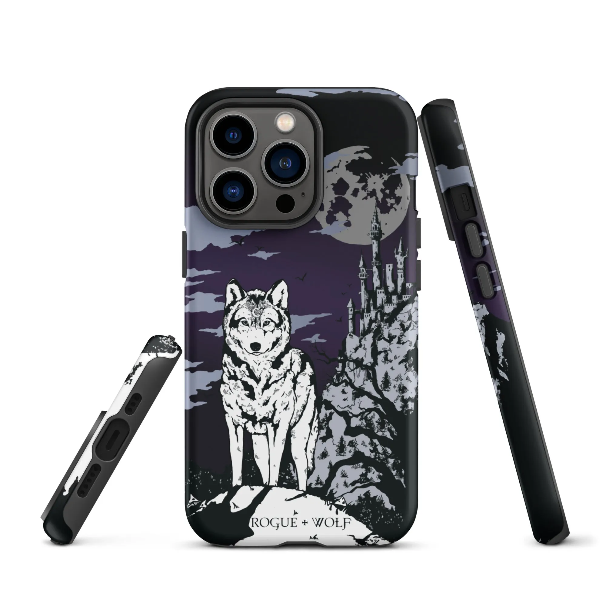 Castle Whitewolf Tough Phone Case for iPhone - Shockproof Anti-scratch Goth Witchy Phone Cover