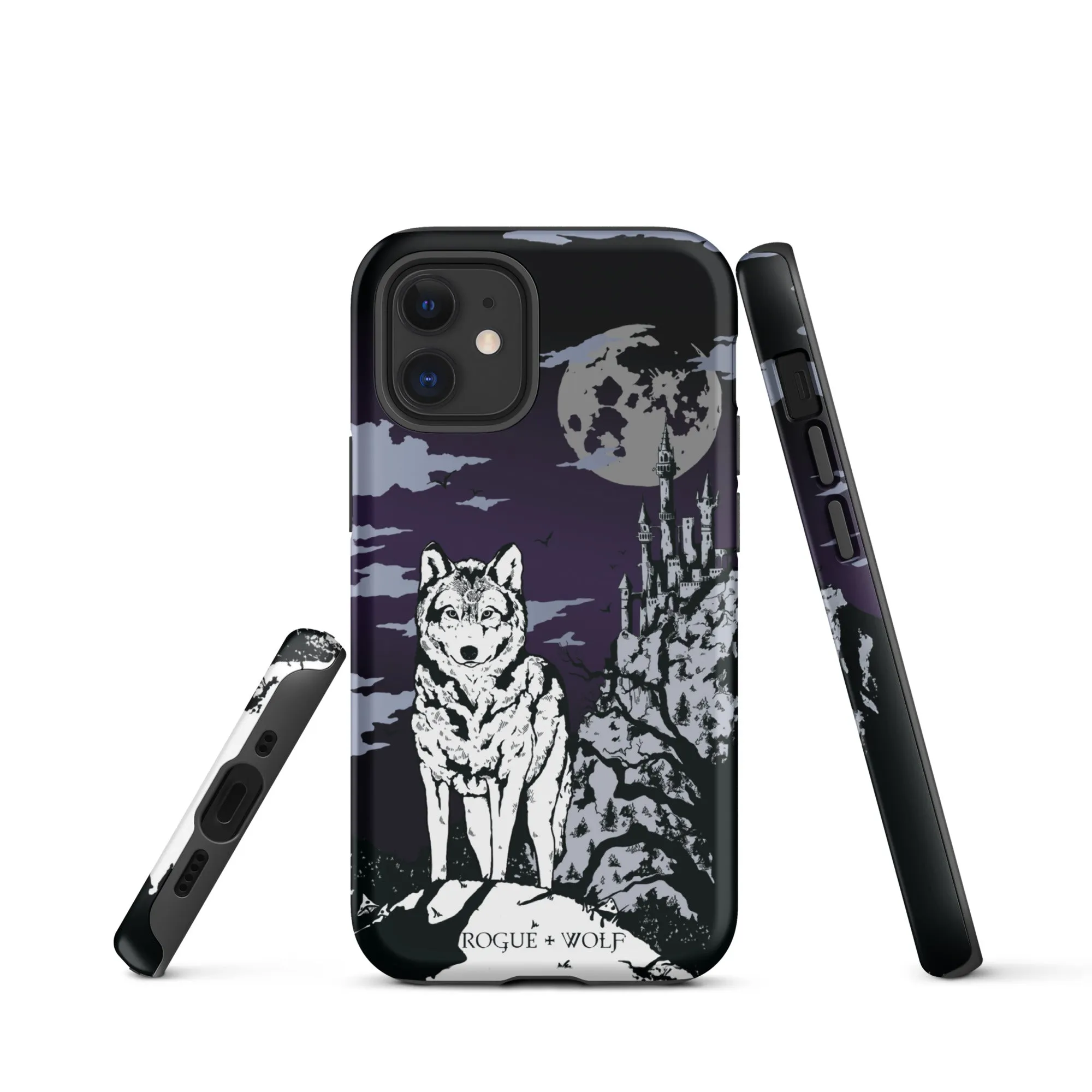 Castle Whitewolf Tough Phone Case for iPhone - Shockproof Anti-scratch Goth Witchy Phone Cover