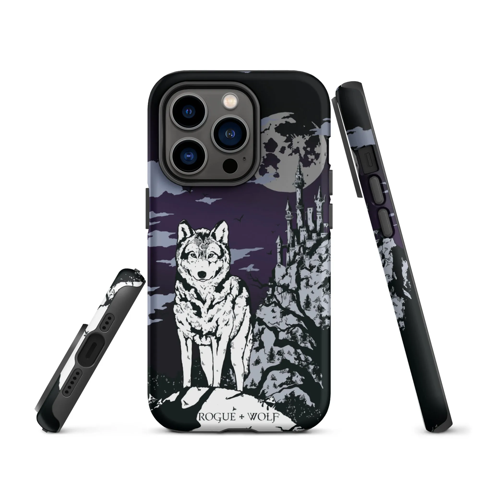 Castle Whitewolf Tough Phone Case for iPhone - Shockproof Anti-scratch Goth Witchy Phone Cover