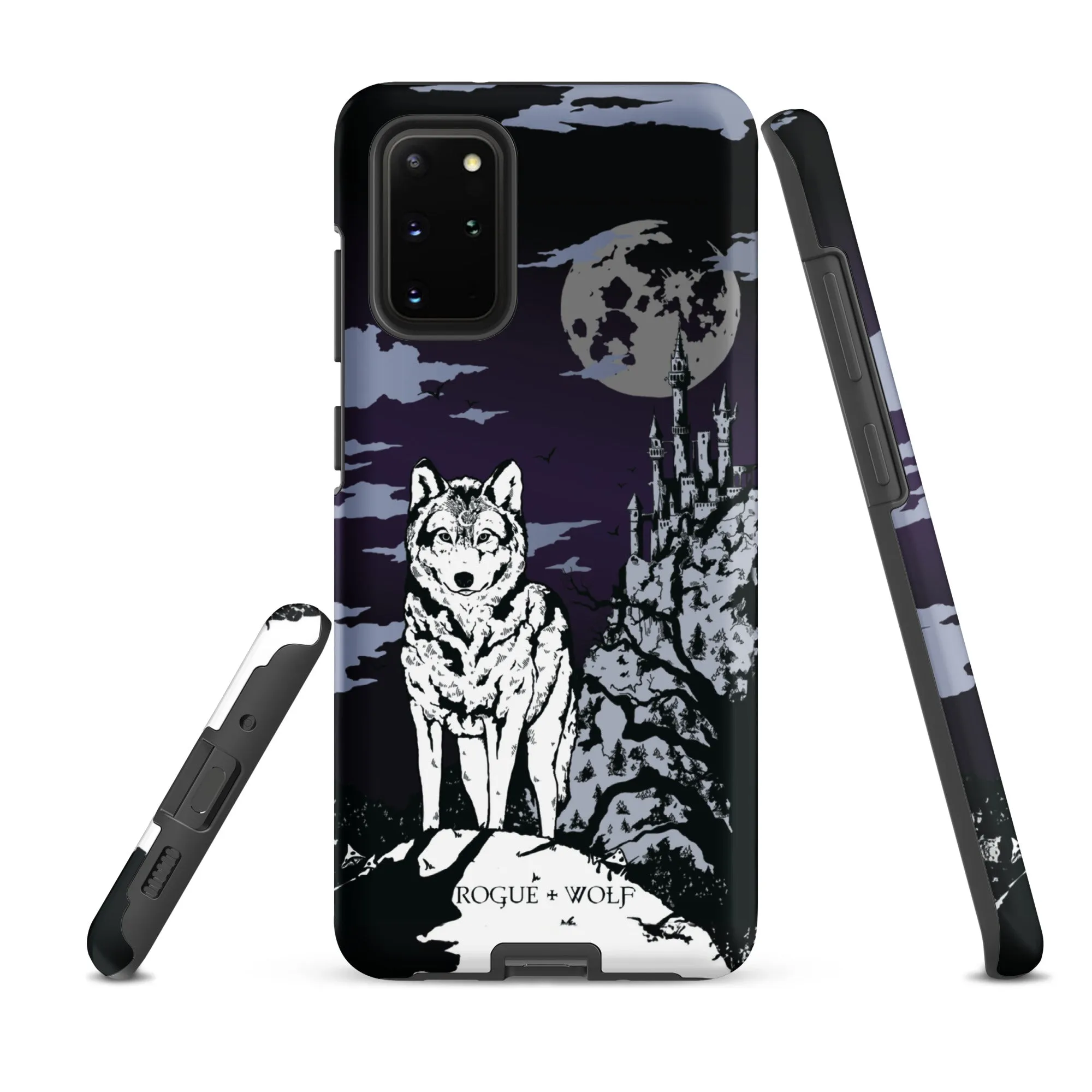 Castle Whitewolf Tough Phone Case for Samsung - Witchy Goth Anti-scratch Shockproof Accessories Cover