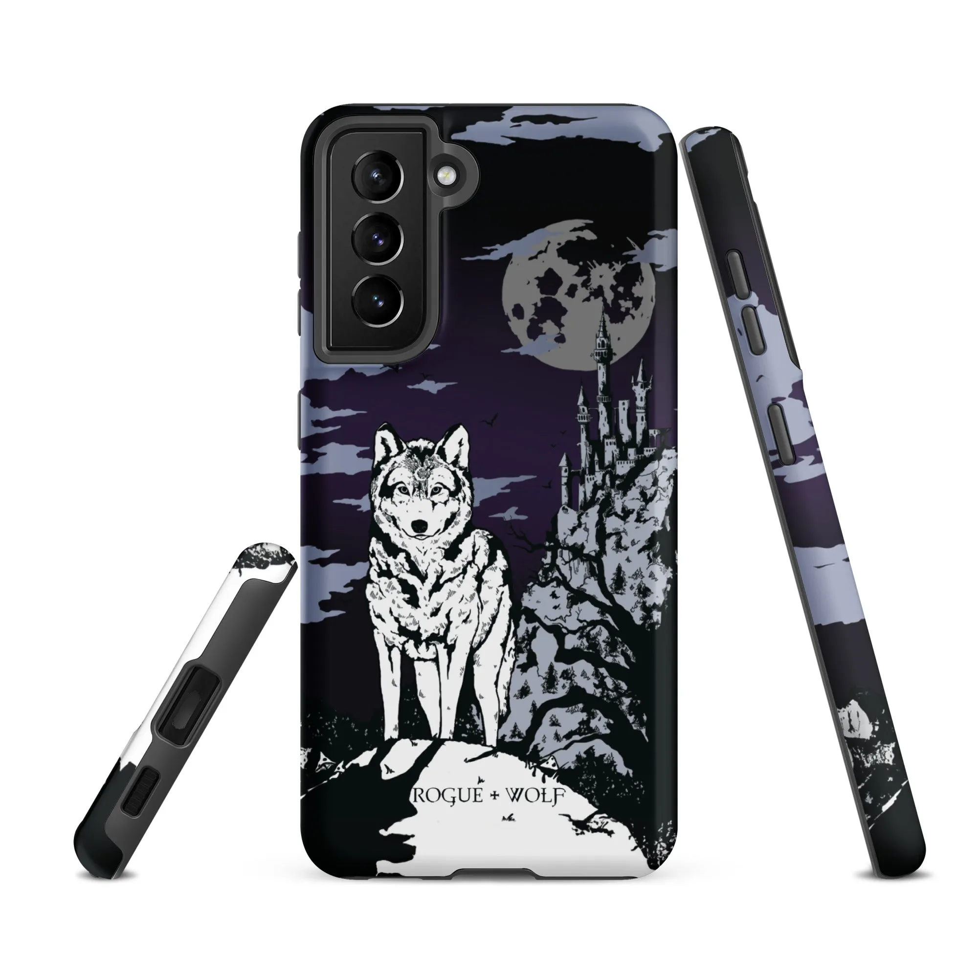 Castle Whitewolf Tough Phone Case for Samsung - Witchy Goth Anti-scratch Shockproof Accessories Cover