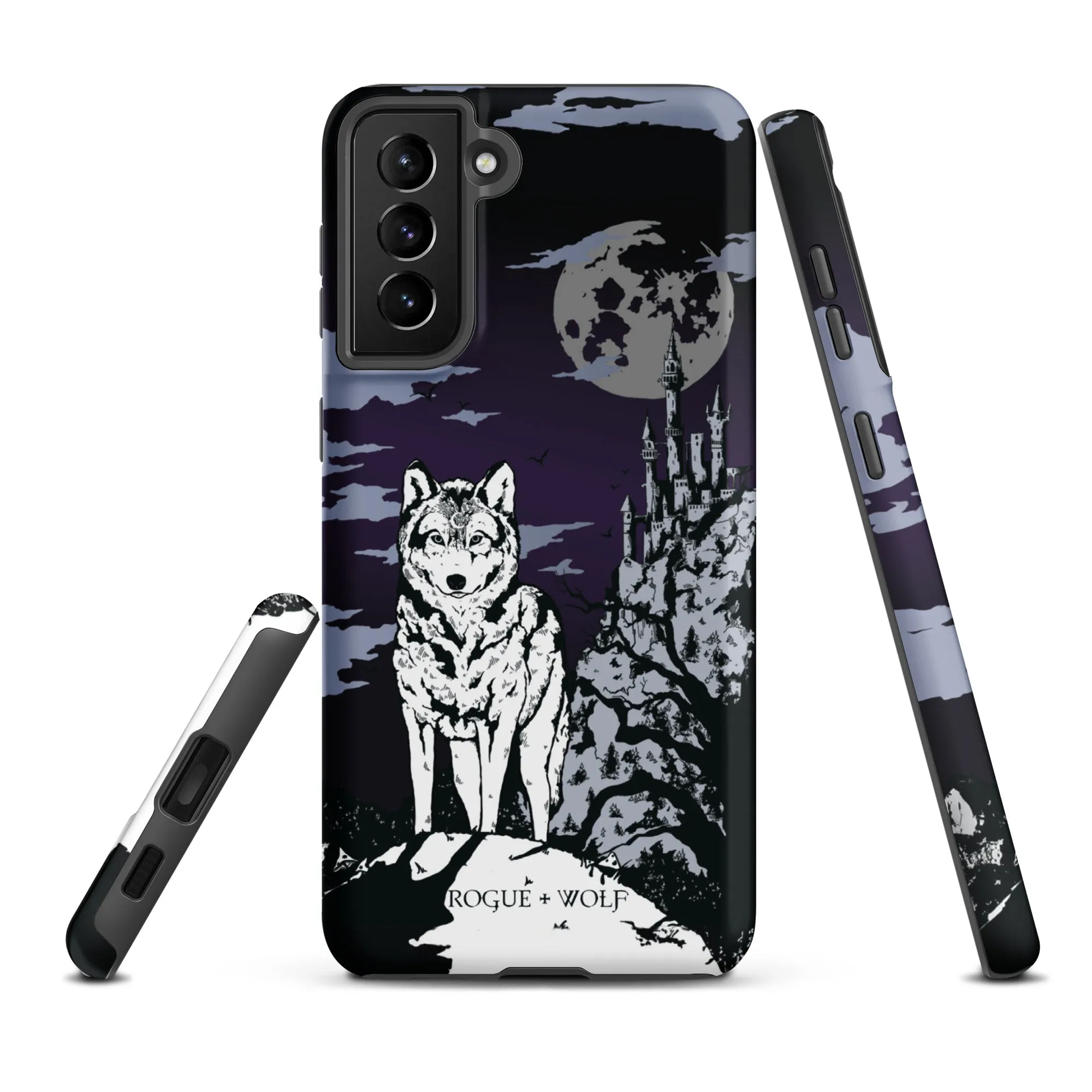 Castle Whitewolf Tough Phone Case for Samsung - Witchy Goth Anti-scratch Shockproof Accessories Cover