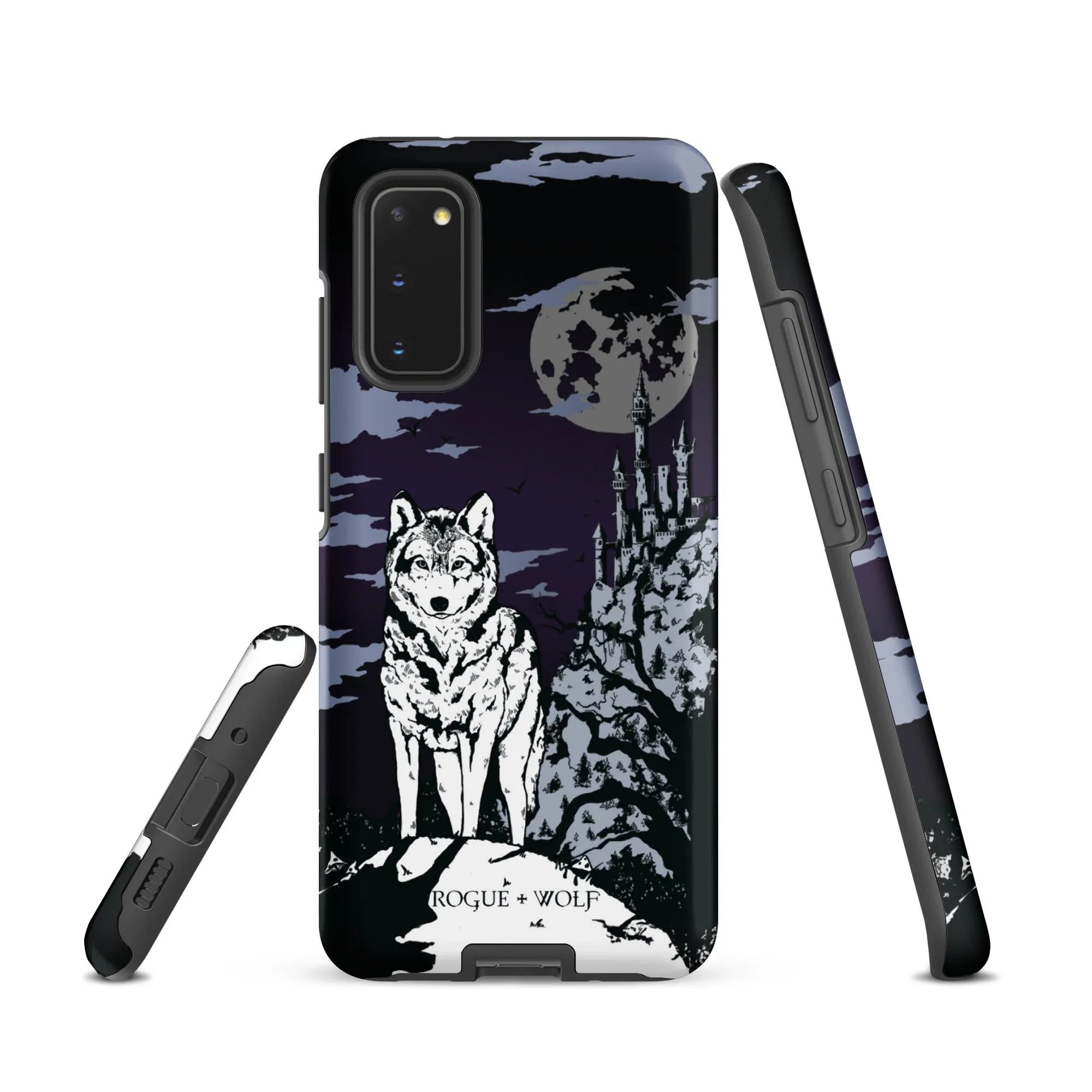 Castle Whitewolf Tough Phone Case for Samsung - Witchy Goth Anti-scratch Shockproof Accessories Cover