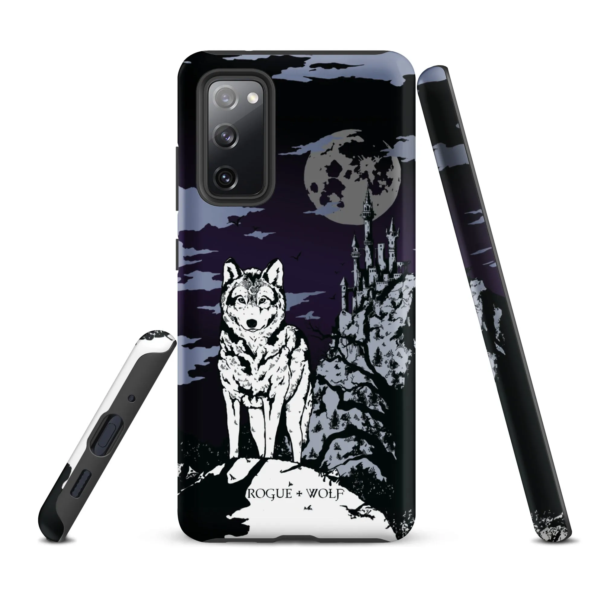 Castle Whitewolf Tough Phone Case for Samsung - Witchy Goth Anti-scratch Shockproof Accessories Cover