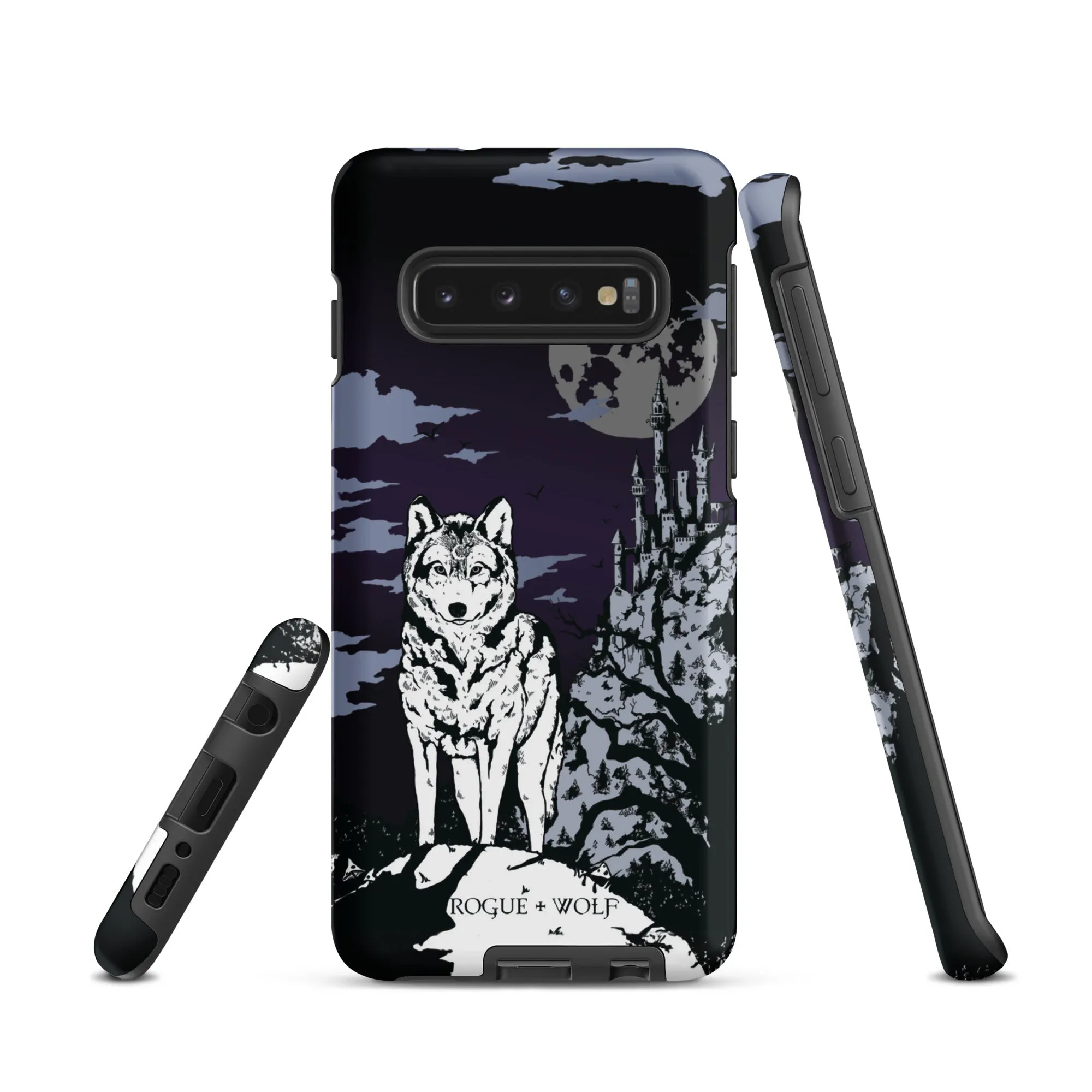 Castle Whitewolf Tough Phone Case for Samsung - Witchy Goth Anti-scratch Shockproof Accessories Cover