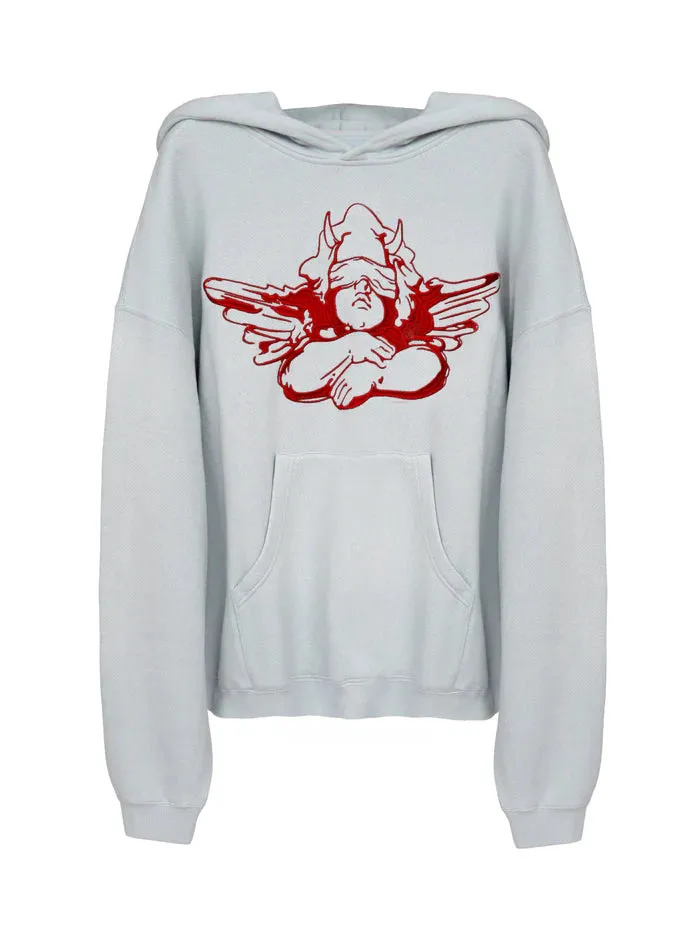 Cherry Picker Racer Hoodie Grey