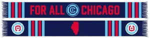 Chicago Fire FC For All Chicago State Scarf *LIMITED RELEASE*