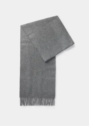 Cobble Grey Cashmere Scarf