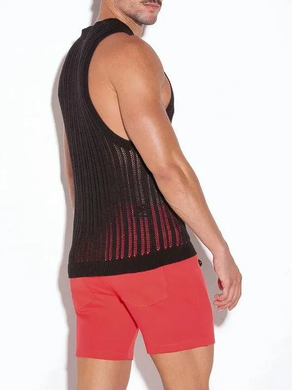 CODE 22 KNITTED STRIPE TANK TOP