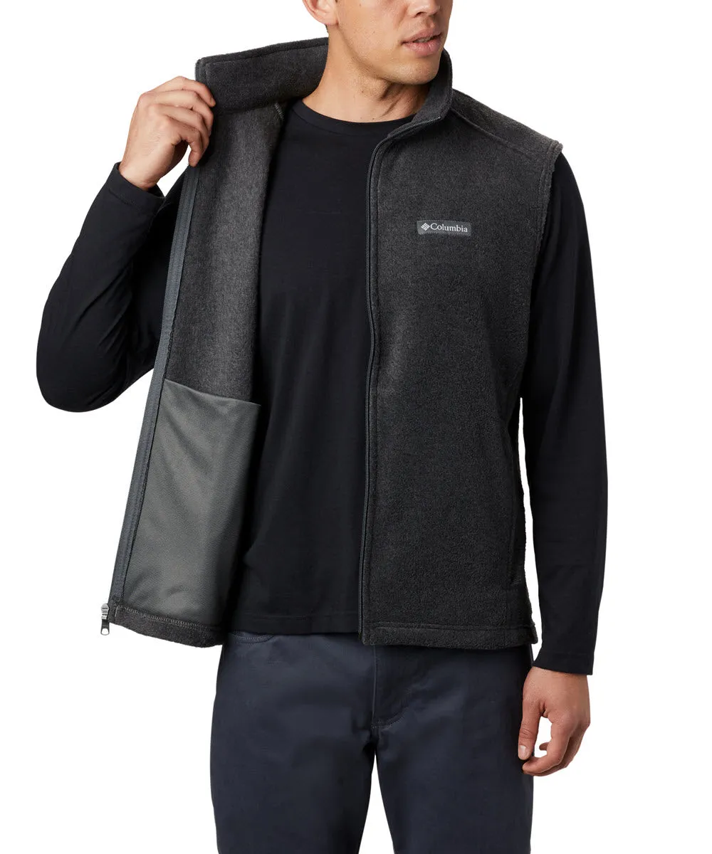 Columbia Men's Steens Mountain Fleece Vest - Charcoal Heather