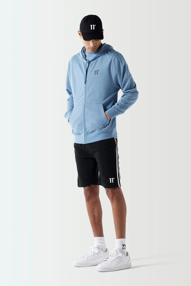 Core Full Zip Hoodie - Shadow Blue