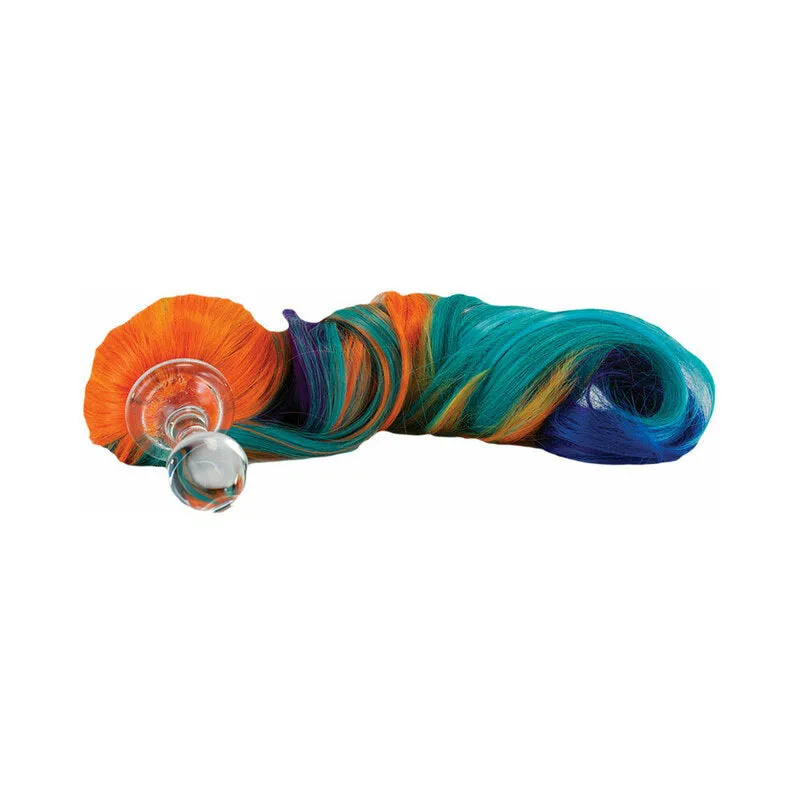 Crystal Delights Minx Pony Tail Plug Rainbow