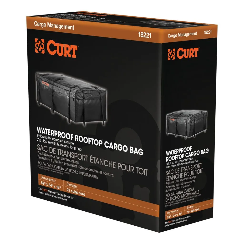 CURT Weatherproof Vinyl Cargo Bag (150cm x 86cm x 46cm)