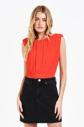 Dear John Nadia Shoulder Pad Top