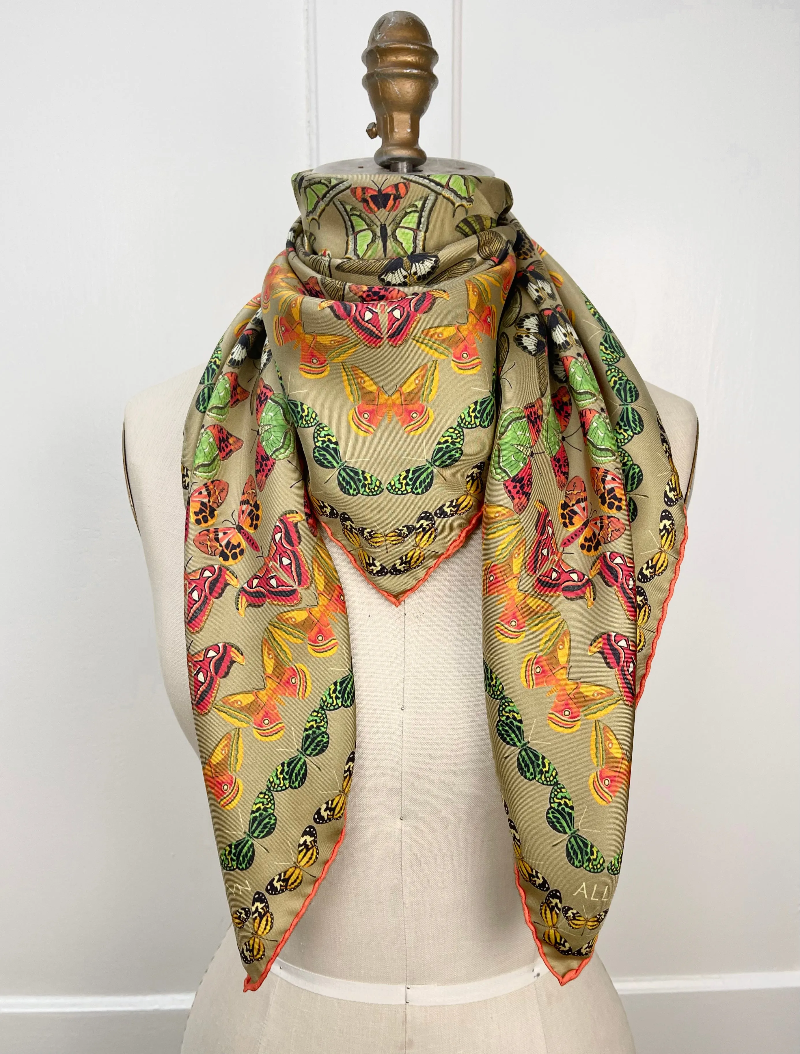 Elwyn New York Aztec Butterfly Scarf