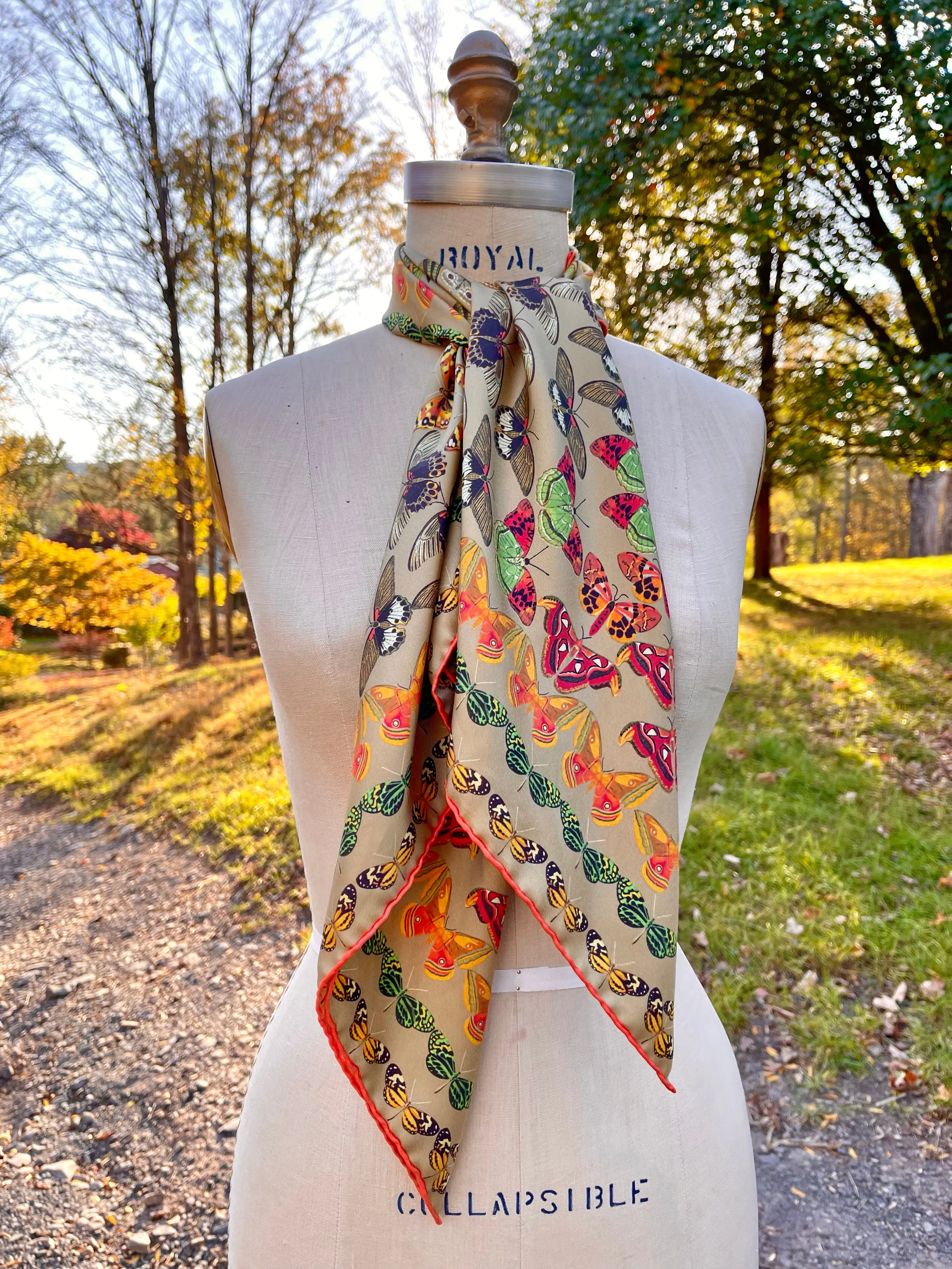 Elwyn New York Aztec Butterfly Scarf