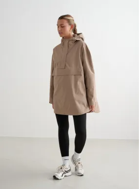 Espresso Waterproof Oversized Anorak